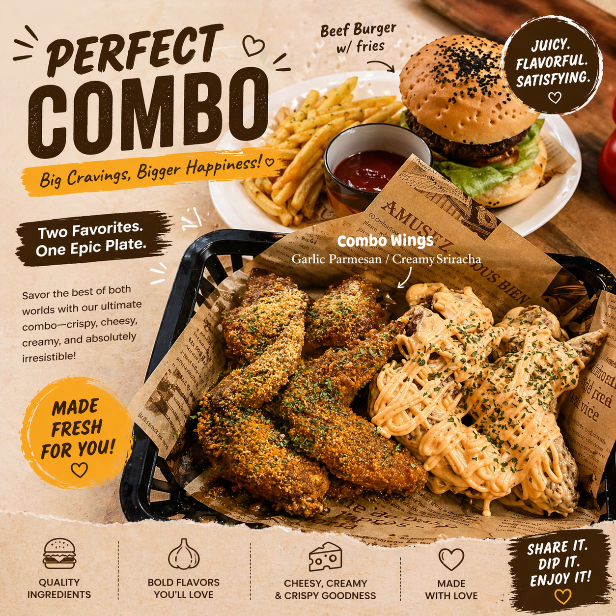 Food creative preview