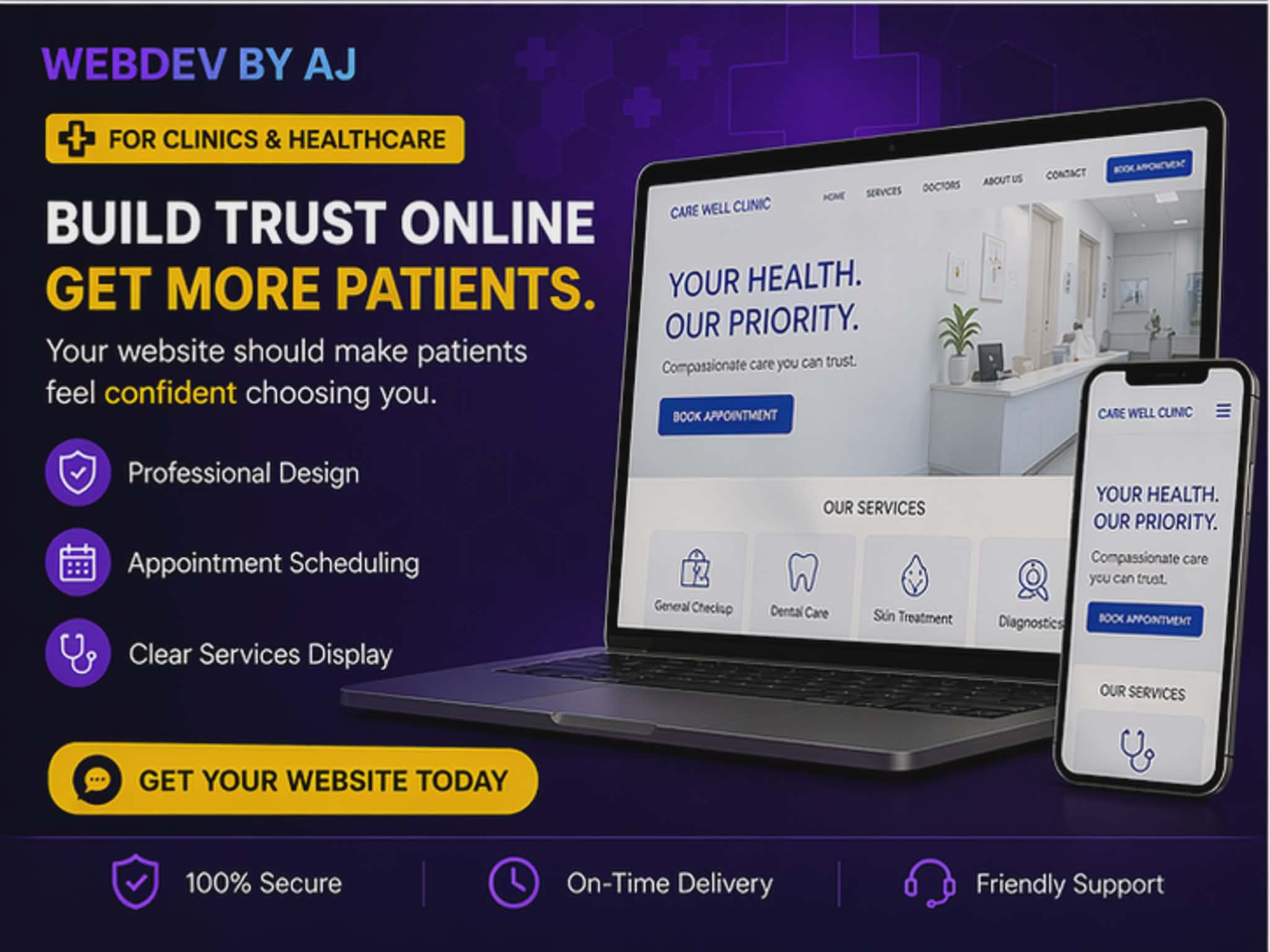 Website creative preview